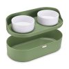 Suport bol cu depozitare Navaris, Verde, Plastic, 58518.07