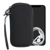 Husa Universala Kwmobile marime XS - 4 inch, Neopren, Negru, 46188.32.01