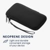 Husa Universala Kwmobile marime XXL - 7 inch, Neopren, Negru, 46188.5.01