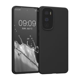 Husa Motorola Edge 30, Silicon, Negru, 58537.01