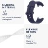 Set 2 curele pentru Xiaomi Mi Watch Lite/Redmi Watch, Kwmobile, Albastru/Alb, Silicon, 54778.07