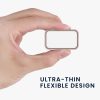 Set 2 Folii de protectie pentru Xiaomi Redmi Smart Band Pro, Kwmobile, Transparent/Roz, Sticla securizata, 57424.02