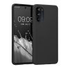 Husa Motorola Moto G52/Moto G82, Silicon, Negru, 58543.47