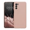 Husa Motorola Moto G52/Moto G82, Silicon, Crem, 58542.10