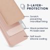 Husa Motorola Moto G52/Moto G82, Silicon, Crem, 58542.10