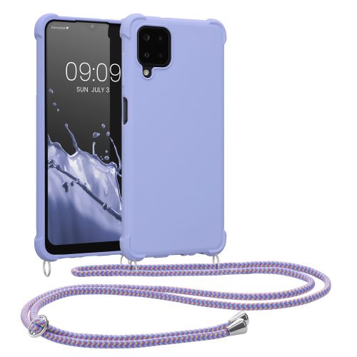 Husa Samsung Galaxy A12, Silicon, Albastru, 54504.108