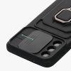 Bumper Samsung Galaxy S21 FE, Silicon, Negru, 58570.01