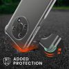 Husa Honor Magic 4 Lite 5G, Silicon, Transparent/Negru, 58581.01