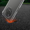 Husa Honor Magic 4 Lite 5G, Silicon, Transparent/Negru, 58581.01