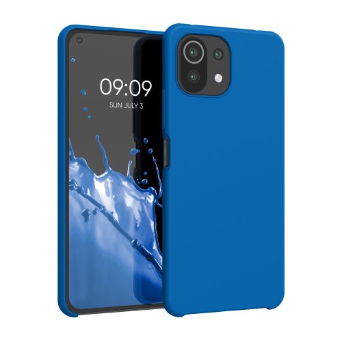 Husa Xiaomi Mi 11 Lite 5G/11 Lite 5G NE, Silicon, Albastru, 54730.228