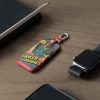 Husa Cheie Auto pentru Renault 4 Butoane - Smart Key, Kwmobile, Multicolor, Piele ecologica, 44637.69