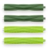 Set 4 Perii principale pentru aspirator iRobot Roomba E5/Roomba i7/Roomba i7+, Kwmobile, Verde, Plastic, 58612.01