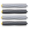 Set 4 Perii principale pentru aspirator iRobot Roomba 900/Roomba 800, Kwmobile, Gri, Plastic, 58611.01