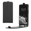 Husa Samsung Galaxy A23, Piele ecologica, Negru, 58617.01