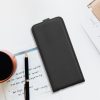 Husa Samsung Galaxy A23, Piele ecologica, Negru, 58617.01