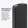 Husa Samsung Galaxy A13, Piele ecologica, Negru, 58616.01
