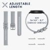 Set 2 curele pentru Garmin Venu Sq/Venu Sq Music, Kwmobile, Roz/Gri, Silicon, 57776.04