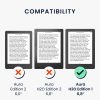 Husa pentru Kobo Aura H2O Edition 1, Kwmobile, Albastru, Piele ecologica, 24415.78