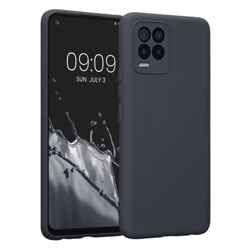 Husa Realme 8 (2021)/8 Pro (2021), Silicon, Negru, 57573.47
