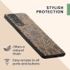 Husa Xiaomi Redmi Note 11 Pro/Redmi Note 11 Pro 5G, Lemn, Maro/Negru, 57381.03