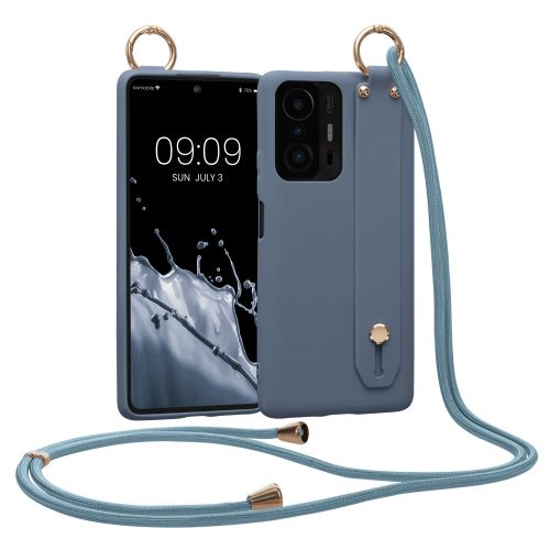 Husa Xiaomi 11T/11T Pro, Silicon, Albastru, 56480.202