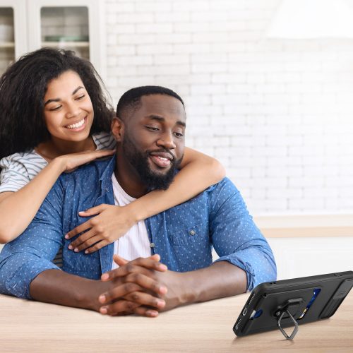 Bumper Xiaomi 11 Lite 5G NE/Mi 11 Lite 5G, Silicon, Negru, 57718.01