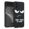 Husa Realme 9i, Silicon, Negru/Alb, 58694.01