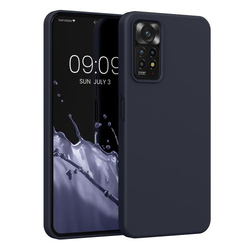 Husa Xiaomi Redmi Note 11 Pro/Redmi Note 11 Pro 5G, Silicon, Albastru, 57373.186