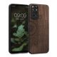 Husa Xiaomi Redmi Note 11/Redmi Note 11s, Lemn, Maro, 57386.03