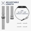 Set 2 curele pentru Huami Amazfit Bip S/Amazfit Bip S Lite, Kwmobile, Roz/Gri, Silicon, 53859.09
