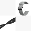 Set 2 curele pentru Huami Amazfit Bip S/Amazfit Bip S Lite, Kwmobile, Negru/Gri, Silicon, 53859.08
