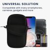 Husa Universala Kwmobile marime XS - 4 inch, Neopren, Negru, 58700.32.01
