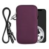 Husa Universala Kwmobile marime L - 6,5 inch, Neopren, Violet, 58700.3.114
