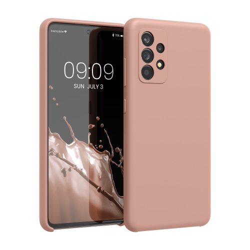 Husa Samsung Galaxy A52/Galaxy A52 5G/Galaxy A52s 5G, Silicon, Roz, 54347.237