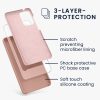 Husa Samsung Galaxy A52/Galaxy A52 5G/Galaxy A52s 5G, Silicon, Roz, 54347.237