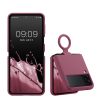 Husa Samsung Galaxy Z Flip 3, Silicon, Roz, 58783.167
