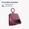 Husa Samsung Galaxy Z Flip 3, Silicon, Roz, 58783.167