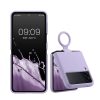 Husa Samsung Galaxy Z Flip 3, Silicon, Mov, 58783.108
