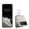Husa Samsung Galaxy Z Flip 3, Silicon, Alb, 58783.48