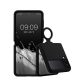 Husa Samsung Galaxy Z Flip 3, Silicon, Negru, 58783.01