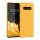 Husa Samsung Galaxy S10 Plus, Silicon, Galben, 49028.191