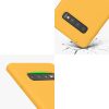 Husa Samsung Galaxy S10 Plus, Silicon, Galben, 49028.191