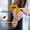 Husa Samsung Galaxy S10, Silicon, Galben, 47732.191