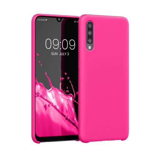 Husa Samsung Galaxy A50, Silicon, Roz, 48715.77