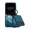 Husa Samsung Galaxy Z Flip4, Silicon, Albastru, 58786.57