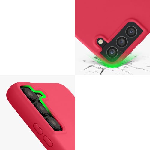 Husa Samsung Galaxy S22 Plus, Silicon, Roz, 56761.238