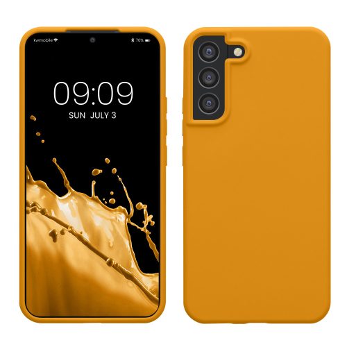 Husa Samsung Galaxy S22 Plus, Silicon, Galben, 56761.191