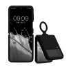 Husa Samsung Galaxy Z Flip4, Silicon, Negru, 58786.01