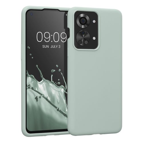 Husa OnePlus Nord 2T, Silicon, Verde, 58764.200
