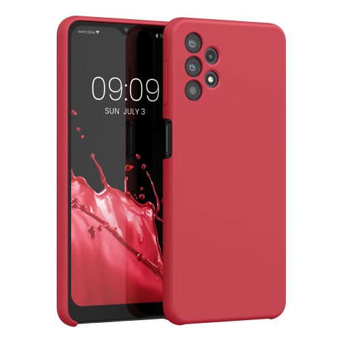 Husa Samsung Galaxy A32 5G, Silicon, Rosu, 54336.208